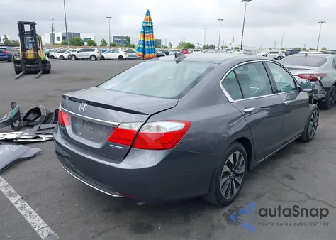 2015 Honda Accord Hybrid Ex-L from USA, damaged, VIN 1HGCR6F5XFA010645